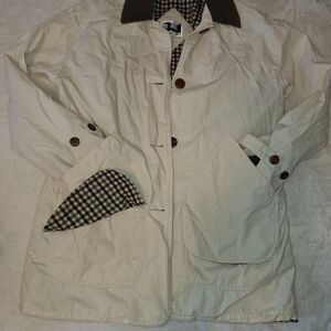 Vintage Y2k British Mist Flannel Lined Chore Coat